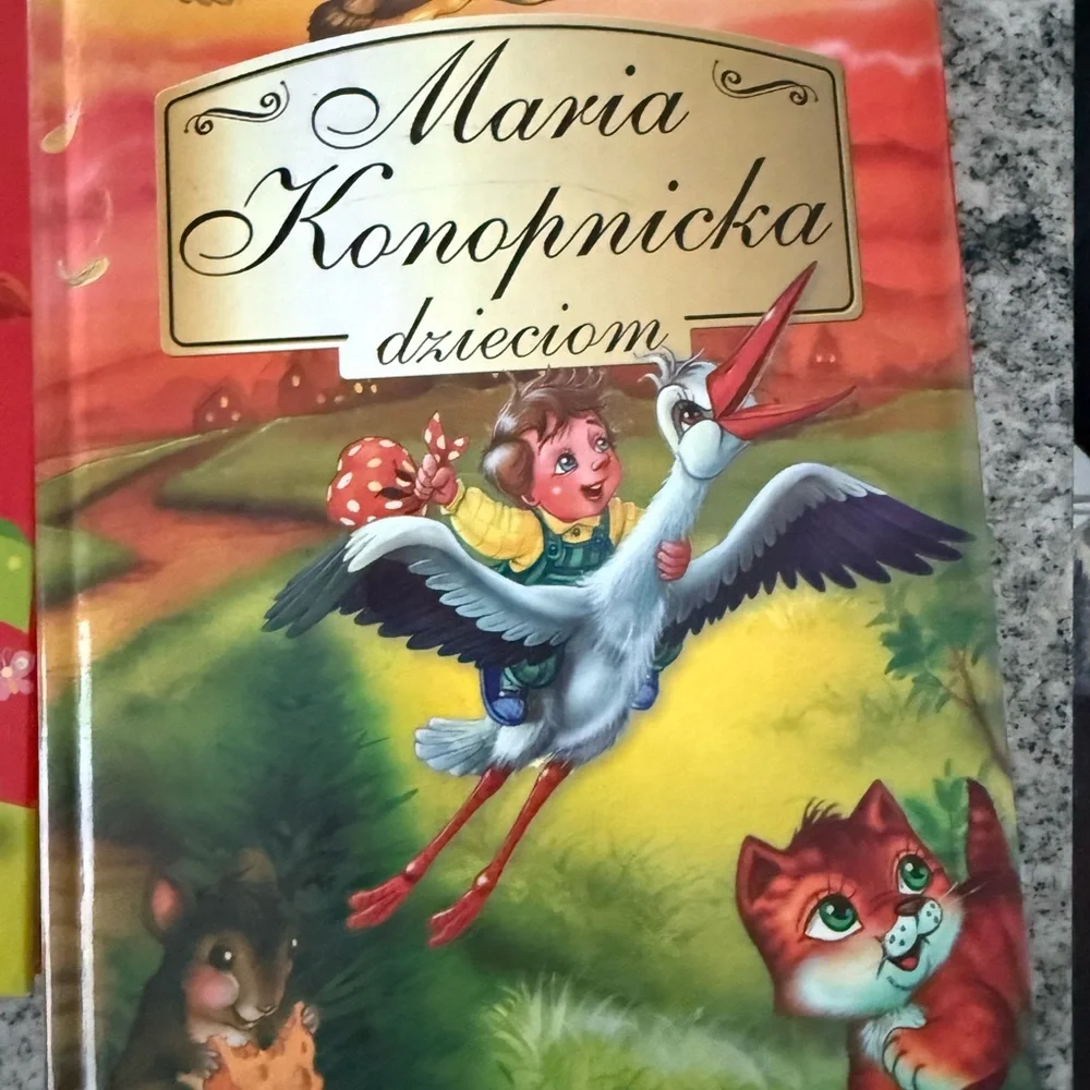 Abecadło polish Kids Alphabet Book - Red